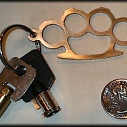 Brass Knuckle Key Fobs