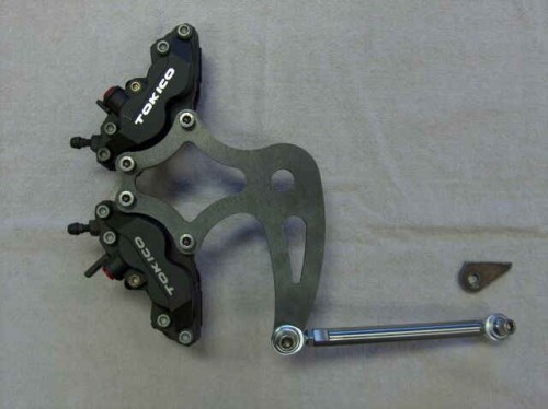 Dual Rear Caliper Assemblies