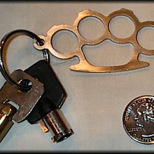 Brass Knuckle Key Fobs